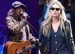 Johnny Depp biểu diễn, Kate Moss đi xem, được ekip bí mật đưa vào lối riêng