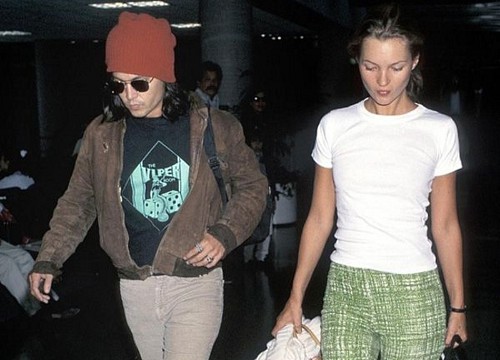 Phong cách của Johnny Depp khi hẹn hò Kate Moss