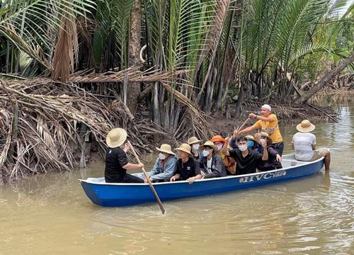 Nơi trải nghiệm tuyệt vời giữa sông Hậu ở miền Tây