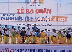 Kon Tum: Lễ ra quân Chiến dịch Thanh niên tình nguyện hè năm 2022