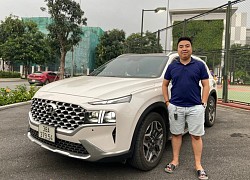 Kỹ sư 25 tuổi mua Hyundai Santa Fe bản đắt nhất 'cày' công trình 33.000 km sau 10 tháng: 'Sướng, tiết kiệm, sao phải chọn Fortuner theo số đông'