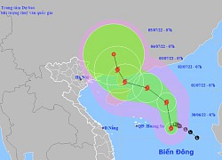 Áp thấp nhiệt đới đã mạnh lên thành bão số 1 trên Biển Đông