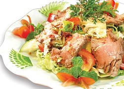 Salad trộn thịt bò ngon miệng, vừa bổ dưỡng