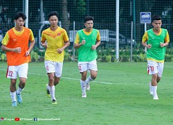 U19 Việt Nam hứng khởi luyện công chờ đấu Indonesia