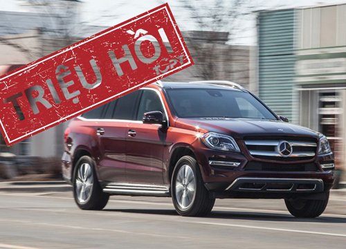 Triệu hồi gần 1 triệu xe Mercedes-Benz vì lỗi phanh