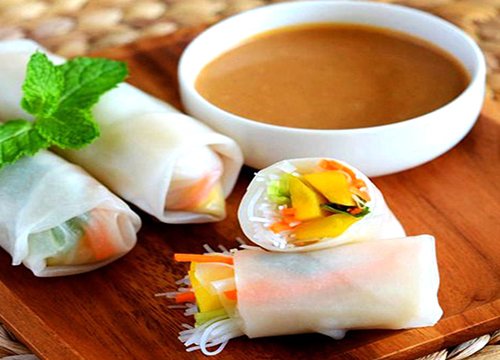 Bún cuốn ngon cho cuối tuần nhẹ nhàng