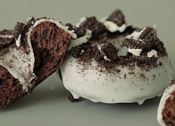 Cách làm bánh donut socola oreo thơm ngon, đơn giản dễ làm