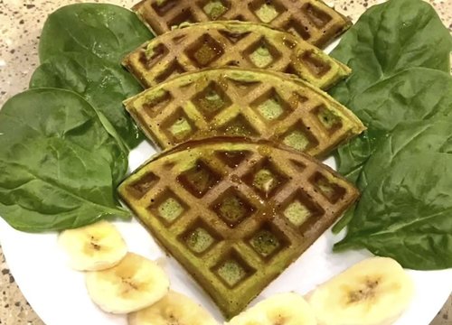 Cách làm bánh waffle yến mạch thơm ngon cho người ăn kiêng