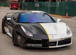 Ferrari 488 GTB độ Liberty Walk có ngoại thất lạ mắt