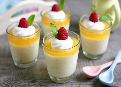 Món mousse chanh leo giải nhiệt ngày hè