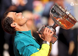 Nadal giành kỷ lục Grand Slam độc nhất vô nhị hành tinh, gửi lời tri ân đặc biệt