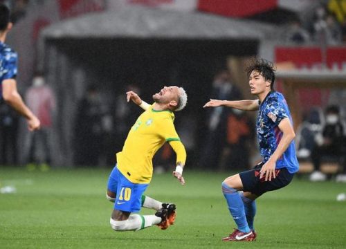 Neymar ghi bàn giúp Brazil hạ Nhật Bản