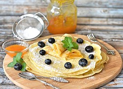 Cách làm bánh crepe cơ bản ngon, lành mạnh dành cho mọi nhà