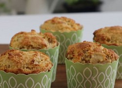 Cách làm muffin táo hạnh nhân thơm ngon, bổ dưỡng cho ăn kiêng, giảm cân