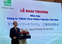 Cần Thơ: Khai trương Nhà máy Thực phẩm Takesho Việt Nam