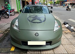 Chiếc xe Nissan 370Z màu lính quân đội bất ngờ bị thanh lý