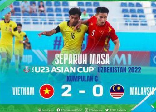 Cổ động viên Malaysia: 'Nhìn U23 Việt Nam mà... phát thèm'