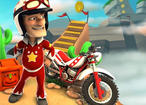 Đang miễn phí game đua xe đi cảnh Joe Danger 2: The Movie cực hay cho Xbox