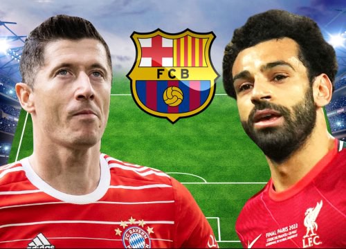 Đội hình Barca sẽ mạnh cỡ nào nếu có thêm Salah và Lewandowski?