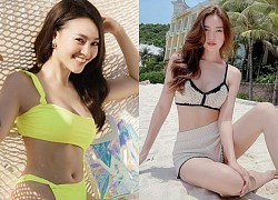 Ngỡ ngàng cảnh Ninh Dương Lan Ngọc diện bikini ướt át, khoe body săn chắc cùng vòng 1 căng tràn