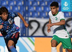 U23 Nhật Bản bị Saudi Arabia cầm hòa sau tấm thẻ đỏ