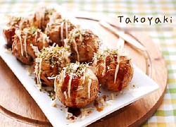 Bánh Takoyaki Nhật Bản với cách làm đơn giản