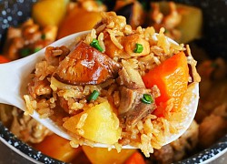 Cuối tuần làm món "cơm lười" 4 trong 1