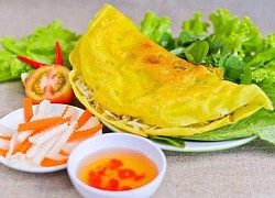 Cách làm bánh xèo chay thơm ngon ăn hoài không ngán