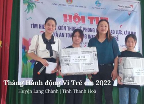 World Vision Việt Nam trang bị kiến thức bảo vệ trẻ em trên môi trường mạng