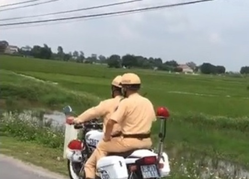 2 CSGT bị tạm dừng hoạt động tuần tra 1 tuần để nghiên cứu tài liệu