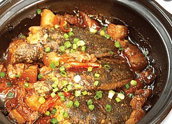 Cá rô kho gáo đất cố đô