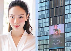 Minh Hằng được chúc phúc trên loạt bảng quảng cáo lớn ở TP.HCM