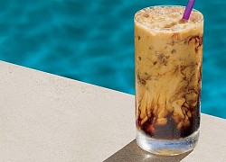 Cách làm bạc xỉu cafe cốt dừa, sủi bọt 3 tầng đẹp mắt