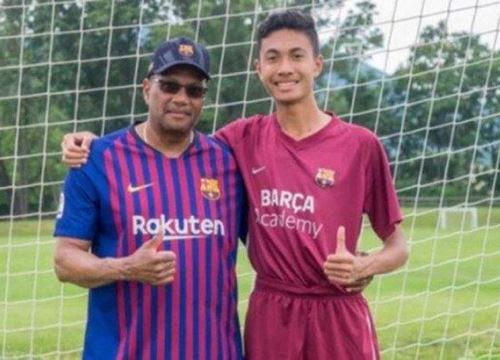 Cầu thủ Việt kiều của lò Barca vừa ra mắt đội bóng V-League là ai?