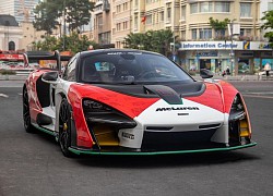 Chiếc McLaren Senna thứ hai tại Việt Nam lần đầu lăn bánh trên phố