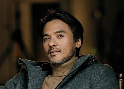 Chồng Thư Kỳ nuôi râu để trông... già hơn