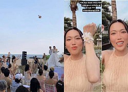 Diệu Nhi bắt hoa cưới Minh Hằng, dân tình rần rần đợi thêm hôn lễ?