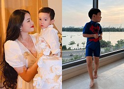 Hình ảnh con trai Phạm Hương tại Việt Nam