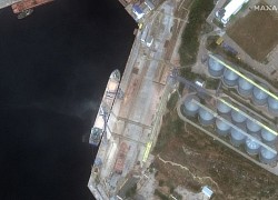 Maxar: Tàu treo cờ Nga chở ngũ cốc của Ukraine đến Syria