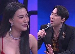 Phản ứng của Hoàng Oanh khi Trấn Thành nhắc đến Anh Đức