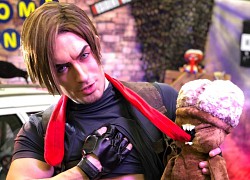 Resident Evil 4 Remake: Cosplay Leon thiêu đốt mọi ánh nhìn