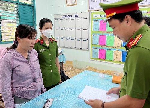 Khởi tố nguyên hiệu trưởng và kế toán chiếm đoạt gần nửa tỷ đồng