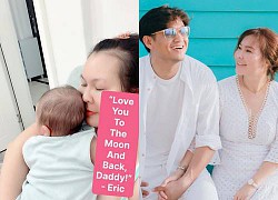 Vợ doanh nhân của Quý Bình bất ngờ hé lộ giới tính con, còn nhắn nhủ với ông xã "cực yêu"