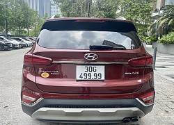 Bán Hyundai Santa Fe giá 1,5 tỷ, chủ xe cho biết riêng tiền biển tứ quý hết khoảng 700 triệu đồng