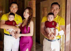 Con trai Chi Bảo mới 6 tháng tuổi đã được khen nét mặt như tài tử