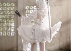 Nếu Muốn Biết 2B Mặc Áo Cô Dâu Trông Như Thế Nào, Hãy Xem Bộ Cosplay Này!!!