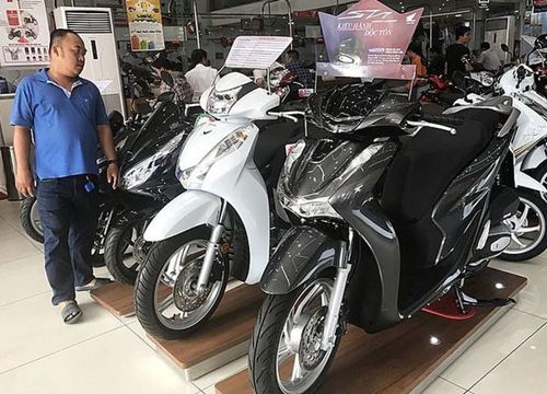 Giá xe Honda SH tại Việt Nam vẫn đắt hơn niêm yết 22 triệu đồng