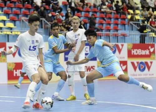 Giải Futsal HDBank VĐQG 2022: Sanvinest Khánh Hòa 0-3 Thái Sơn Bắc