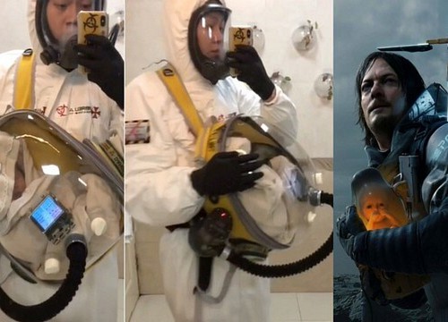 Khi Bố Mê Death Stranding Và Ứng Dụng Ngay Để Bảo Vệ Con Trong Mùa Dịch COVID-19