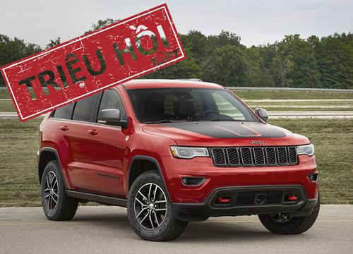 Triệu hồi Jeep Grand Cherokee vì lỗi bơm nhiên liệu